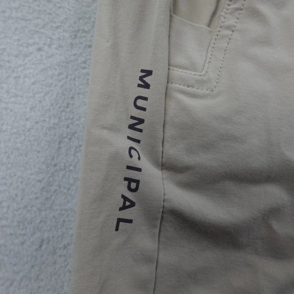 Municipal Sport Superstretch Utility Pants Mens 32 Beige Performance Cotton